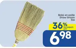 Rossy Straw broom offer