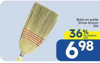 Rossy Straw broom offer