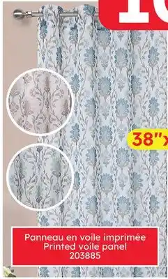 Rossy Printed voile panel offer