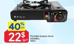 Rossy Portable butane stove offer