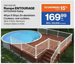 Patrick Morin ENTOURAGE Railing offer