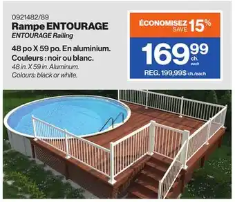 Patrick Morin ENTOURAGE Railing offer