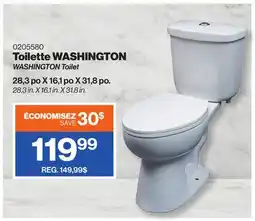 Patrick Morin WASHINGTON Toilet offer