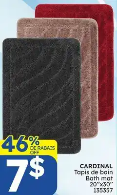 Rossy CARDINAL BATH MAT offer