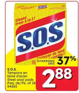 Rossy S.O.S. Steel wool pads offer
