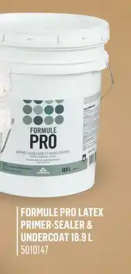 Canac Formule Pro Latex Primer-Sealer & Undercoat Interior 18.9 L offer