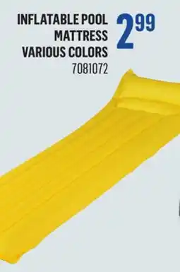 Canac Inflatable Pool Mattress offer