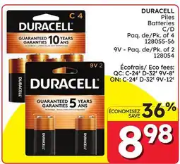 Rossy DURACELL Piles Batteries offer