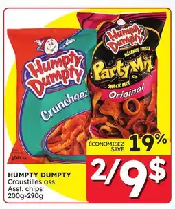 Rossy HUMPTY DUMPTY Asst. chips offer