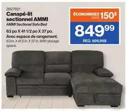 Patrick Morin AMMI Sectional Sofa Bed offer