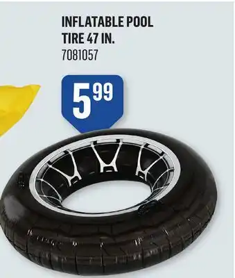Canac Inflatable Pool Tire 47 in offer