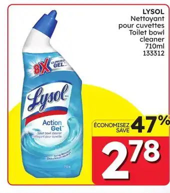 Rossy LYSOL Toilet bowl cleaner offer