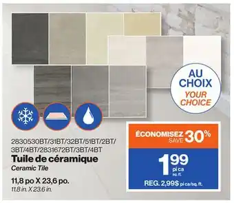 Patrick Morin Ceramic Tile offer