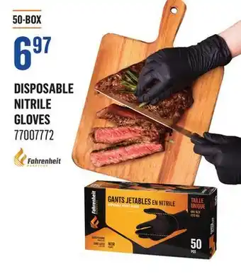 Canac Disposable Nitrile Gloves offer