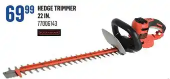 Canac Hedge Trimmer 22 in offer
