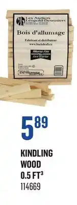 Canac Kindling Wood 0.5 ft³ offer