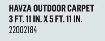 Canac Havza Outdoor Carpet 3 ft. 11 in. x 5 ft. 11 in offer