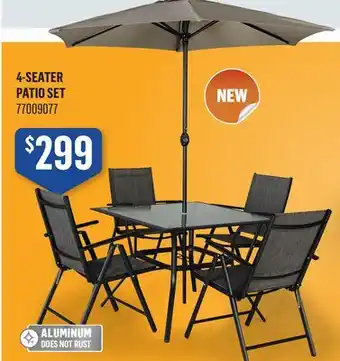 Canac 4-Seater Patio Set offer