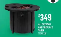 Canac Ali Outdoor Gas Fireplace Table offer