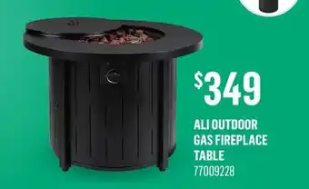 Canac Ali Outdoor Gas Fireplace Table offer