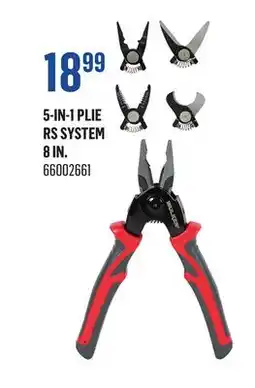 Canac 5-in-1 pliers system 8Â in offer