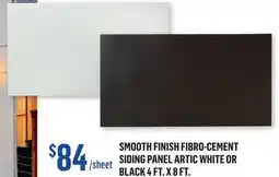 Canac Smooth Finish Fibre Cement Siding Panel 4 ft x 8 ft offer