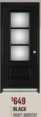 Canac Acacia Steel Door 34 in. RH offer
