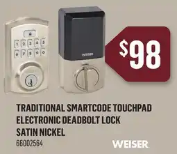 Canac Traditional Smartcode Touchpad Electronic Deadbolt Lock offer