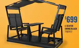 Canac 4-seater Swing black offer