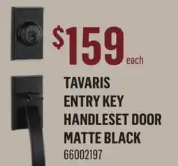 Canac Tavaris Entry Handleset Door offer