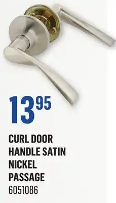 Canac Curl Door Handle Satin Nickel offer