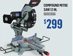 Canac Compound Mitre Saw 12 in offer