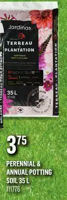Canac Perennial & Annual Potting Soil 35 L offer