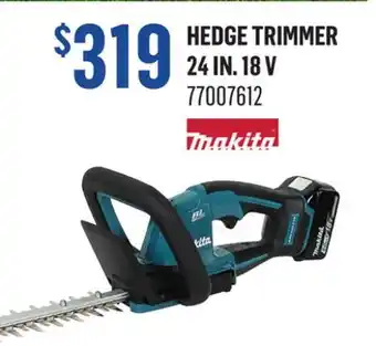 Canac Hedge Trimmer 24 in. 18 V offer