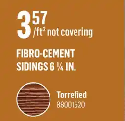 Canac Torrefied Fibre Cement Siding 6 1/4 in. x 12 ft offer