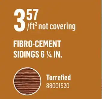 Canac Torrefied Fibre Cement Siding 6 1/4 in. x 12 ft offer