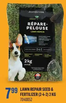 Canac Lawn Repair Seed & Fertilizer (2-4-2) 2 kg offer