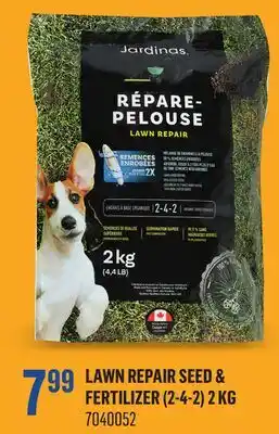 Canac Lawn Repair Seed & Fertilizer (2-4-2) 2 kg offer