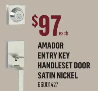 Canac Amador Entry Handleset Door offer