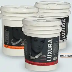 Canac Luxura Interior Wall Latex Paint Ultimate White 18.9 L offer