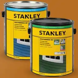 Canac Weathermax SD Satin Exterior 100% Acrylique Paint White & Colours 3.7 L offer