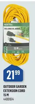 Canac Outdoor Garden Extension Cord 15 m offer