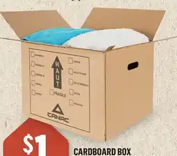 Canac Cardboard Box offer