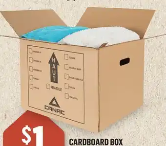Canac Cardboard Box offer