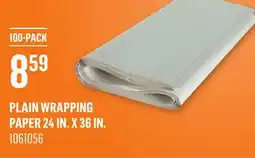 Canac Plain Wrapping Paper 24 in. x 36 in offer