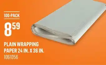 Canac Plain Wrapping Paper 24 in. x 36 in offer