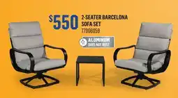 Canac 2-Seater Barcelona Sofa Set offer