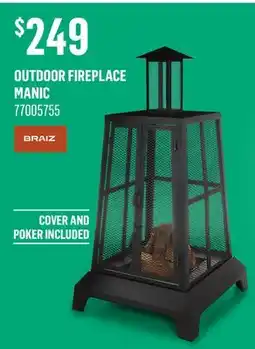 Canac BRAIZ Outdoor Fireplace offer