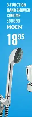 Canac MOEN 3-Function Hand Shower offer