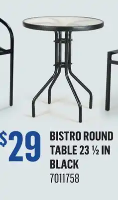 Canac Bistro Round Table 23 1/2 in offer